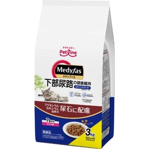 ［ペットライン］メディファス 7歳から チキン味 3kg（500g×6）