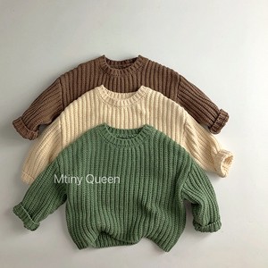 Kids' Sweater/Knitwear Knitted Spring Kids Simple