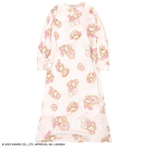 Women's Loungewear Boa My Melody Sanrio Characters Fleece One-piece Dress
