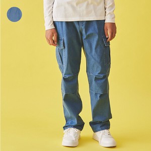 儿童长裤 牛仔布料 工作裤/长裤 口袋 140cm ~ 160cm
