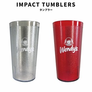 IMPACT TUMBLERS Wendy's ウェンディーズ タンブラー コップ マグ アメリカン雑貨 小物 アメカジ