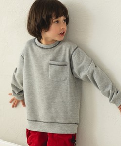 Kids' Full-Length Pant Design Sweatshirt Brushed Lining