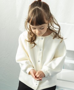 Kids' Cardigan/Bolero Jacket Long Sleeves Brushed Lining Buttons Cardigan Sweater