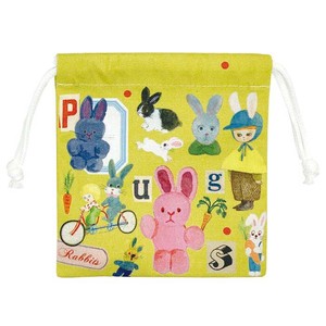 Pouch/Case Rabbit Drawstring Bag ECOUTE!