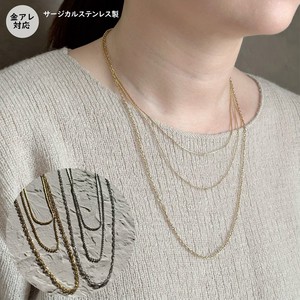 Stainless Steel Chain Necklace sliver Stainless Steel Ladies