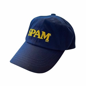 SPAM スパム キャップ 帽子 NAVY ネイビー 刺繍 アメリカ カジュアル ファッション 小物 アメカジ グッズ