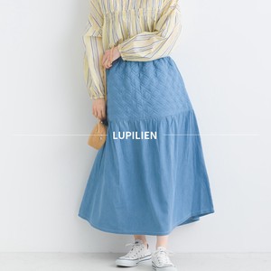 Skirt 5.5OZ Denim Quilted Denim Skirt NEW 2024 Spring/Summer