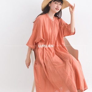 Casual Dress Back One-piece Dress Tiered Natulan Listed NEW 2024 Spring/Summer