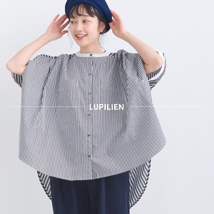 Button Shirt/Blouse Square Shirt High Count Poplin Natulan Listed NEW 2024 Spring/Summer