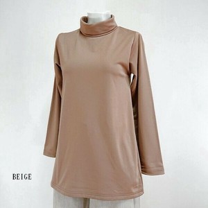 Tunic A-Line Brushed Lining Cowl Neck