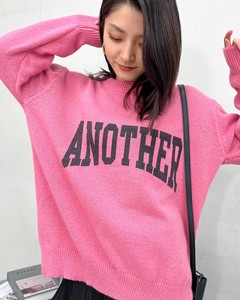 Sweater/Knitwear Mohair College Logo