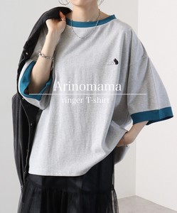 T-shirt Color Palette T-Shirt Cotton Embroidered 2024 Spring/Summer