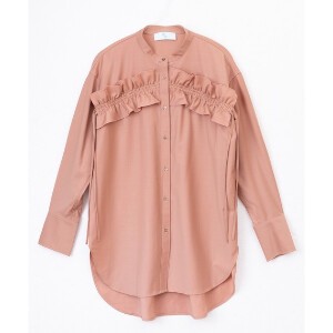 Button Shirt/Blouse Wool Blend