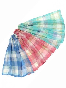 Stole Plaid 3 Colors 2024 Spring/Summer