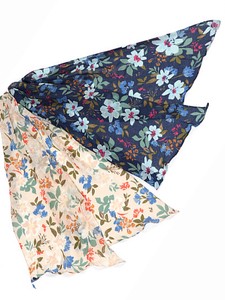 Stole Colorful Floral Pattern Printed 2024 Spring/Summer