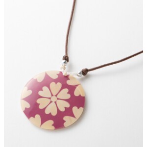 Resin Necklace/Pendant Necklace Floral Pattern 2024 Spring/Summer