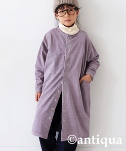 Antiqua Kids' Casual Dress Long Sleeves Long Tops One-piece Dress Kids 3-way Autumn/Winter