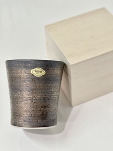 金彩 お酒の器 タンブラー カップ 焼酎 （ 木箱入り ） 有田焼 日本製