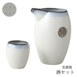 Mino ware Barware Gift Set White Made in Japan