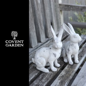 Object/Ornament Garden Rabbit 2-pcs NEW