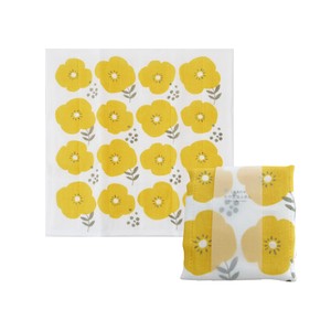 Dishcloth Flower Kitchen Dish Cloth Yellow Made in Japan