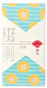 日本製 made in japan ジャパニーズスタイル ひまわりならべ てぬぐい JS6133