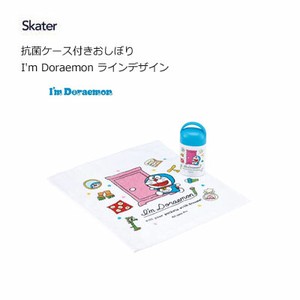 迷你毛巾 附盒子 Design Skater 条纹/线条 哆啦A梦