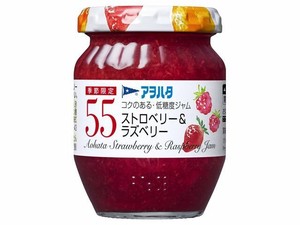 アヲハタ 55 ストロベリー＆ラズベリー 150g x12【飴・グミ・ガム】