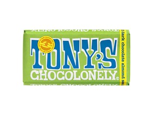 【50％OFF】Tony’s ダークチョコアーモンド シーソルト 180g x3【チョコ】