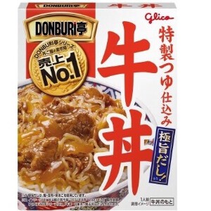 グリコ DONBURI亭 牛丼 160g x10【レトルト】