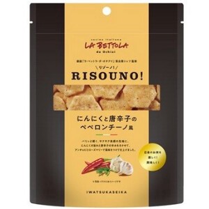 岩塚製菓 RISOUNO ペペロンチーノ風 40g x12【米菓】