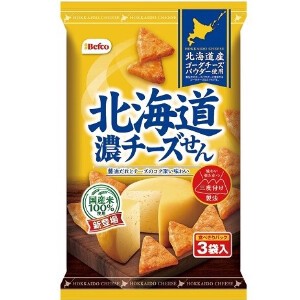 栗山米菓 北海道濃チーズせん 54g x12【米菓】