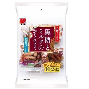 三幸製菓 黒糖とミルクのかりんとう 220g x6【チョコ】【クッキー・ビスケット】
