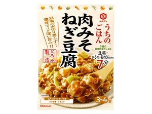 キッコーマン お惣菜の素 肉みそねぎ豆腐 80g x10【 中華・料理の素】