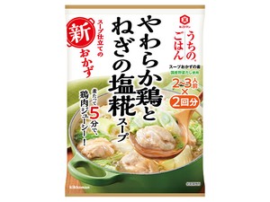 キッコーマン やわらか鶏とねぎの塩糀スープ 110g x10【 中華・料理の素】