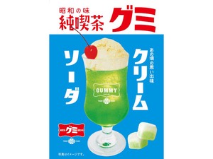 アイデアパッケージ 昭和の味 純喫茶グミ クリームソーダグミ 40g x10【飴・ガム・グミ】