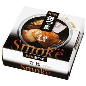 K&K 缶つまSmoke さば 50g x6【缶詰】【おつまみ】