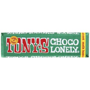 Tony’s チョコロンリー ミルクチョコレート　ヘーゼルナッツ 47g x5【チョコ】