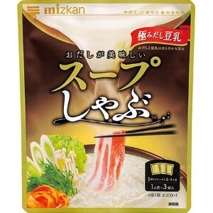 ミツカン スープしゃぶ 極みだし豆乳 84g x12【鍋つゆ】