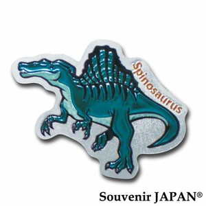 【ホイルマグネット】スピノサウルス  ダイカットマグネット【お土産・インバウンド向け商品】