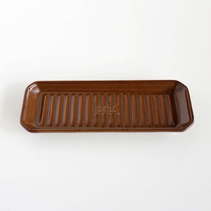 伊吹物産グリルプレートM ブラウン/IBUKI Grill Plate Brown