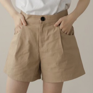 短裤 Design 压褶 基本款 短款