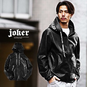 Jacket Design Faux Leather Blouson