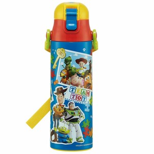 水筒 580ml ステンレスボトル トイストーリー 24年  スケーター 超軽量 ロック付 ワンプッシュ SDC6N