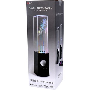 RiC Bluetooth噴水スピーカー ブラック BS0006