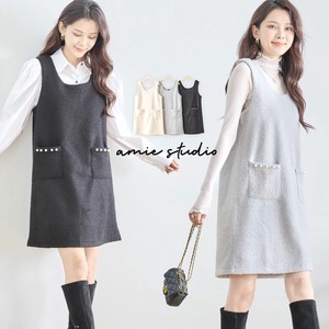 Casual Dress Mini Pocket L One-piece Dress M 【2024NEW】