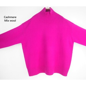 Sweater/Knitwear Pullover High-Neck Cashmere Autumn/Winter 2023
