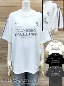 【2024新作】スポーツユニフォームラメプリントユニセックスBIGTシャツ/プリントTシャツ