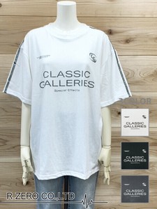 スポーツユニフォームラメプリントユニセックスBIGTシャツ/プリントTシャツ
