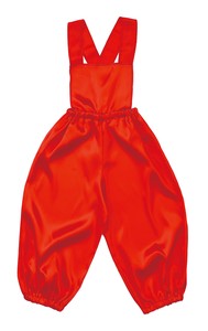 儿童长裤 缎子 红色